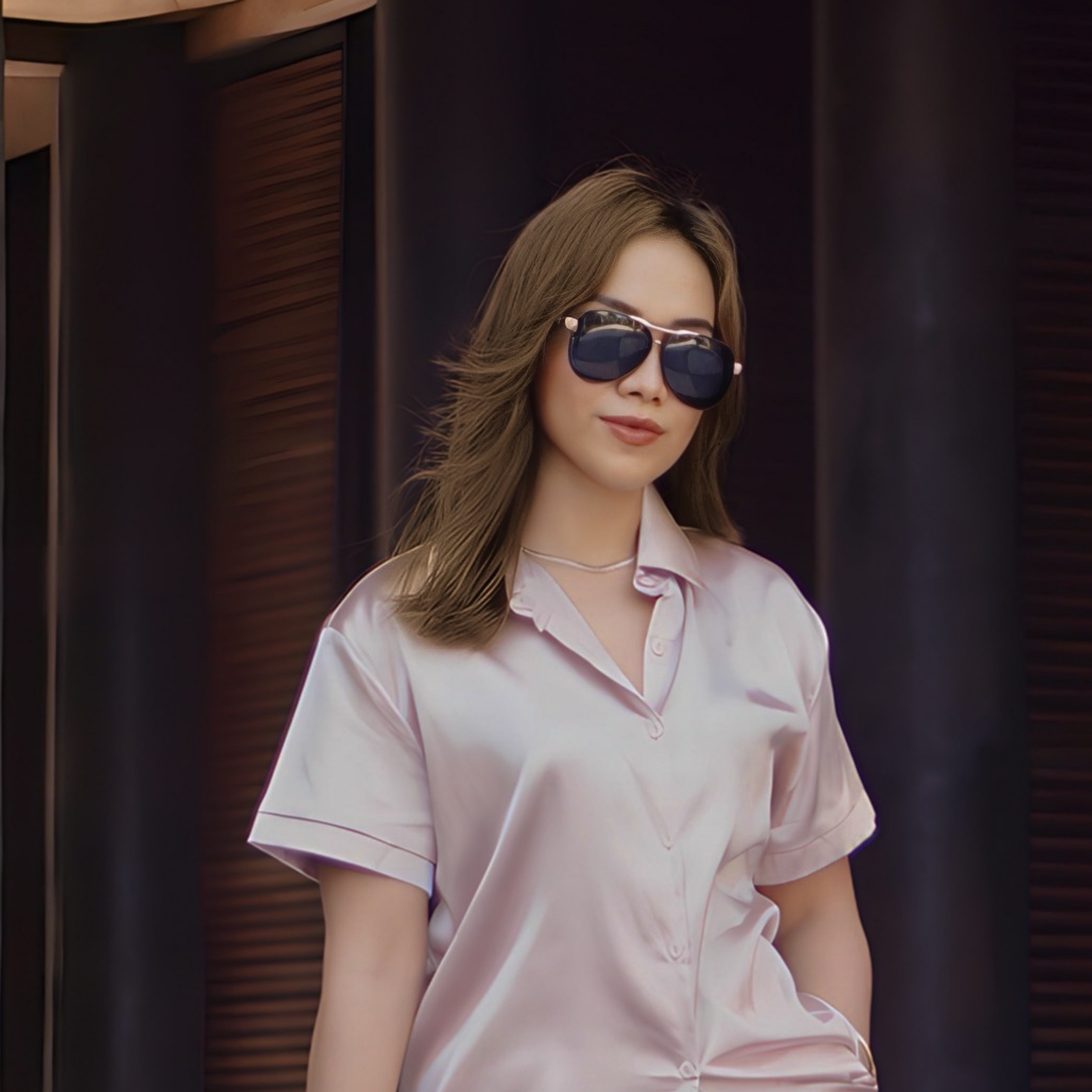 LUXURIANT™ SUNGLASSES - CLASSICS (Black & Red)-3