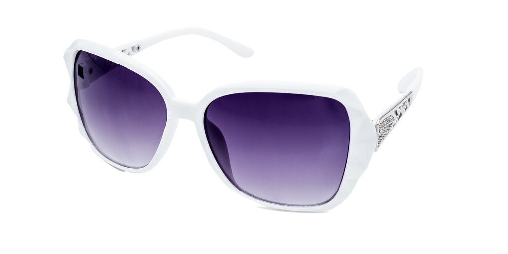 LADYBOSS SUNGLASSES - MAVENS (White)-1