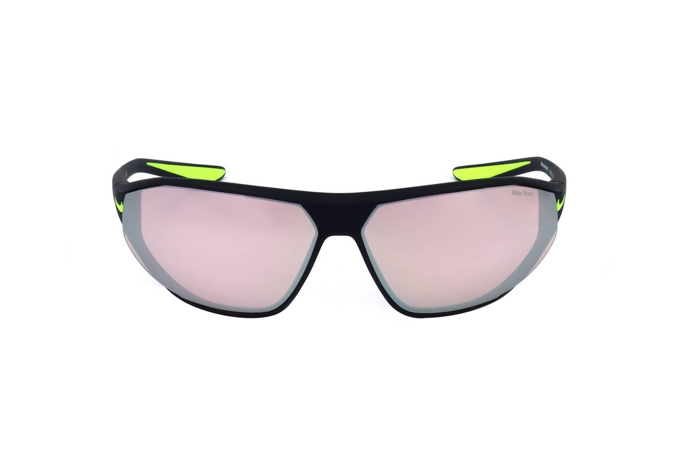 NIKE SUNGLASSES Mod. AERO SWIFT MATTE BLACK ROAD CHROME-2