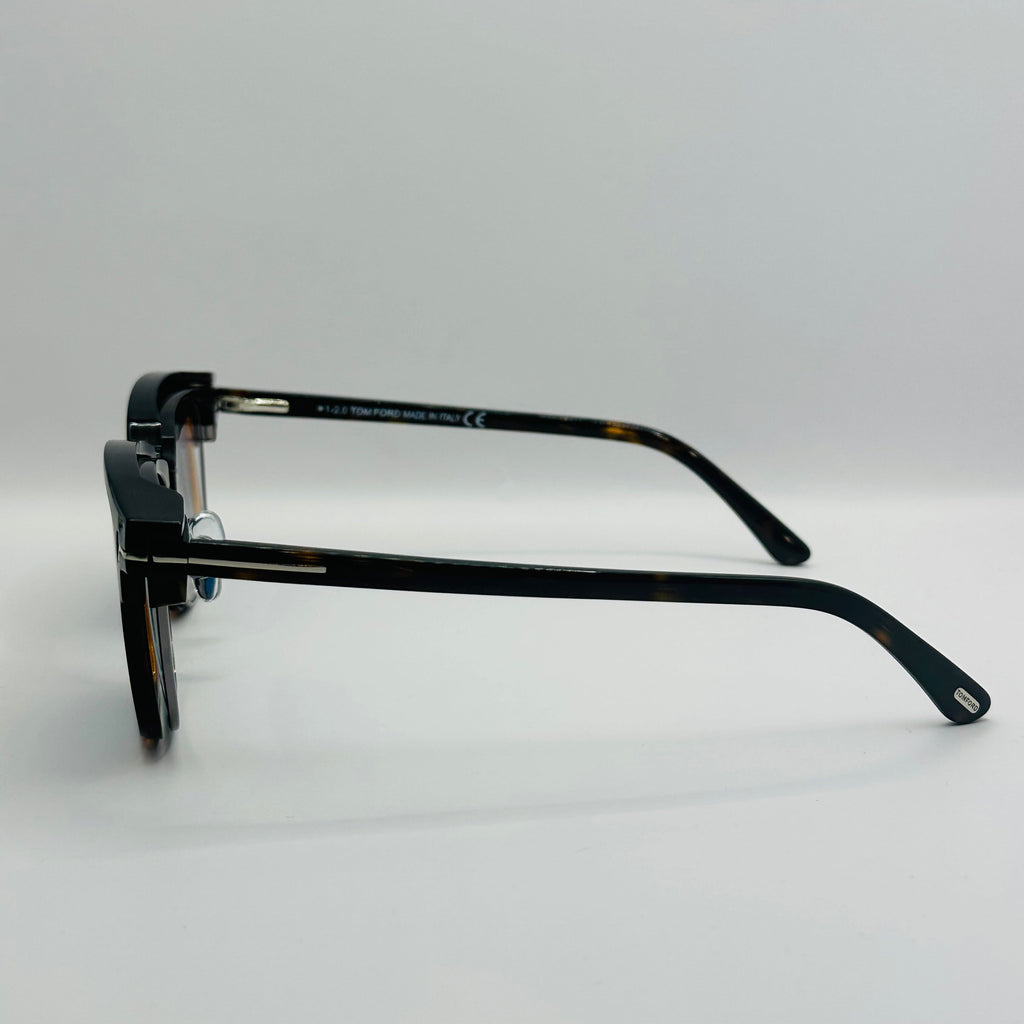 Tom Ford TF5683-B Blue Control With Magnetic Clip-On-4