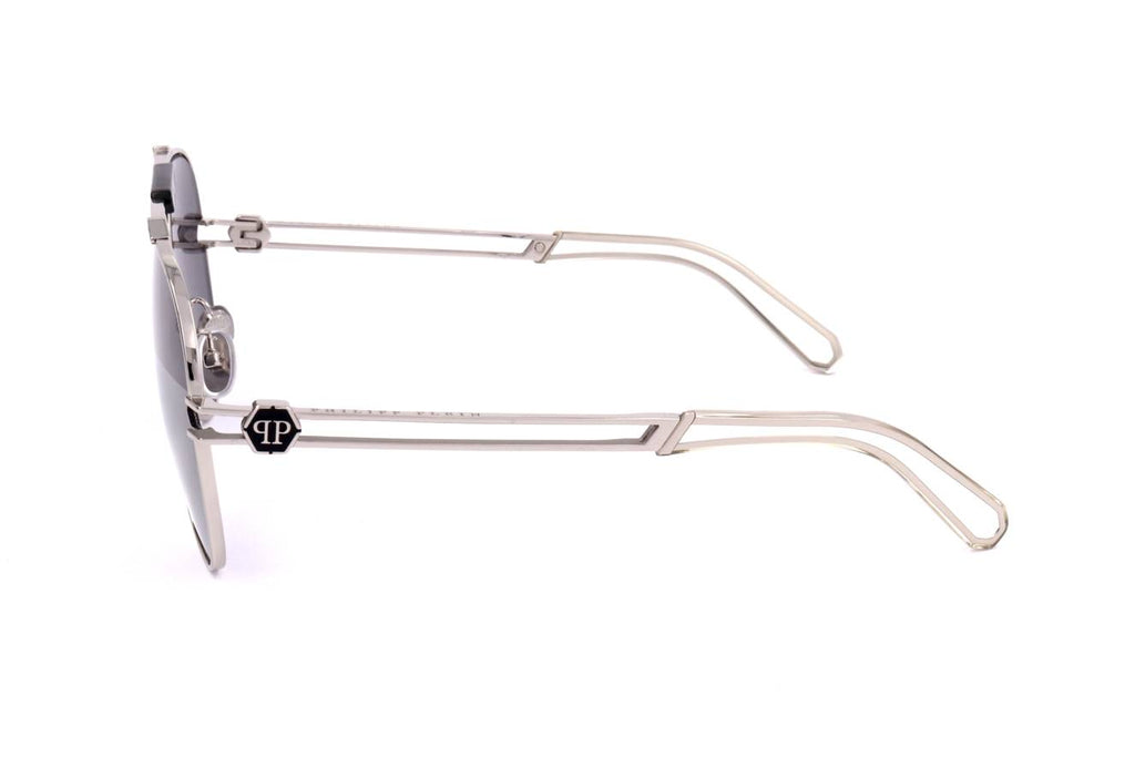 PHILIPP PLEIN SUNGLASSES Mod. SPP048M SHINY PALLADIUM-2