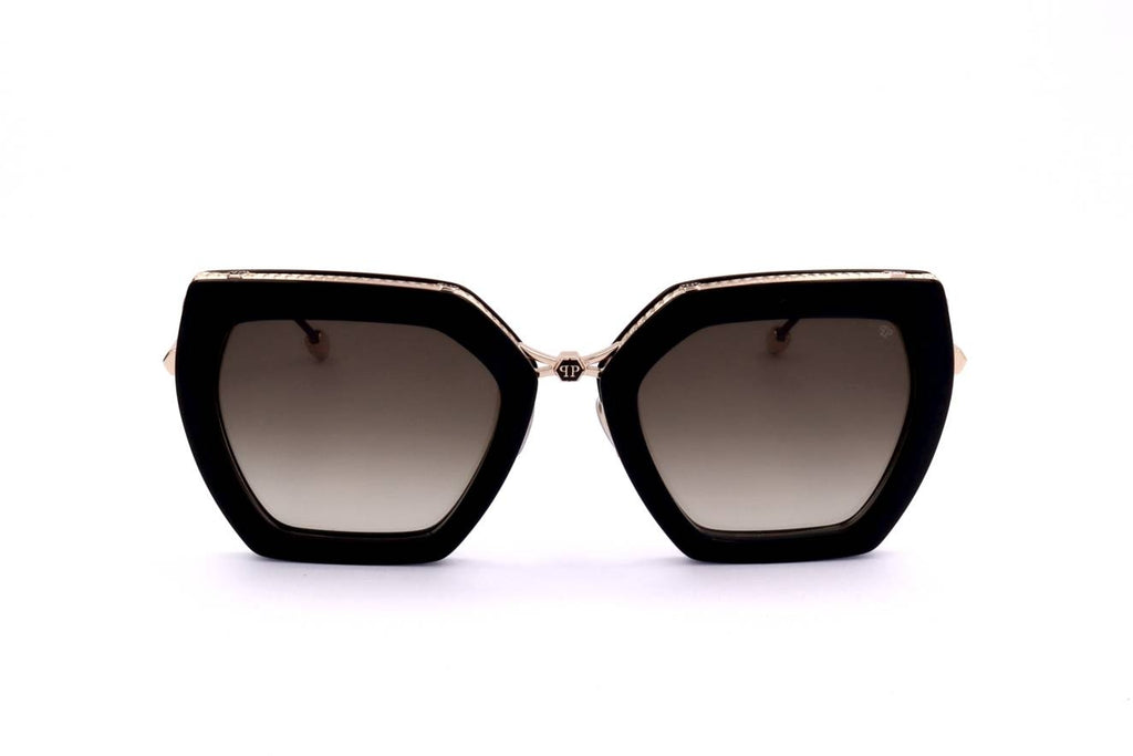 PHILIPP PLEIN SUNGLASSES Mod. SPP097S SHINY DARK BLACK-1