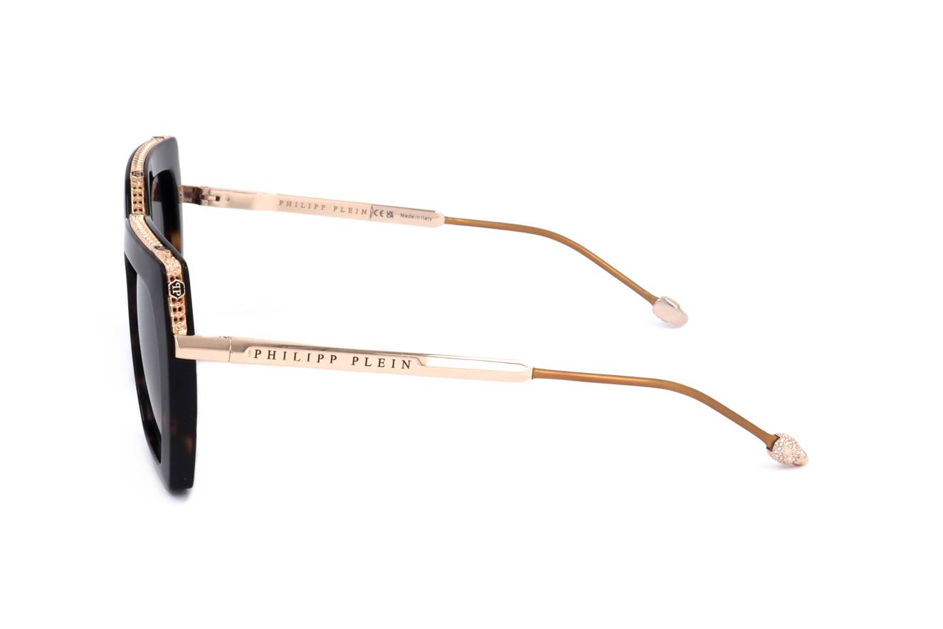 PHILIPP PLEIN SUNGLASSES Mod. SPP097S SHINY SHINY HAVANA-1