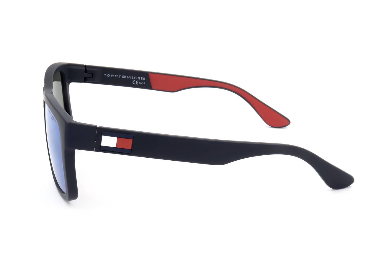 TOMMY HILFIGER SUNGLASSES - TECH LENSES Mod. TH 1556_S MATTE BLUE-2